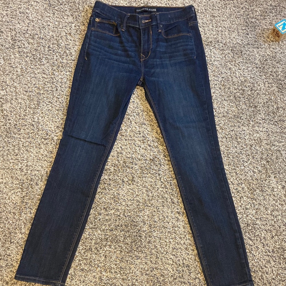 Express legging midrise jeans size 6 short